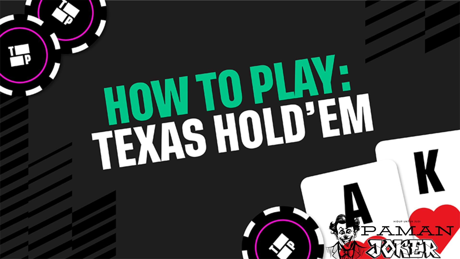 Poker untuk Pemula : Strategi dan Cara Bermain Texas Hold’em